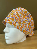 Calot fleurs oranges