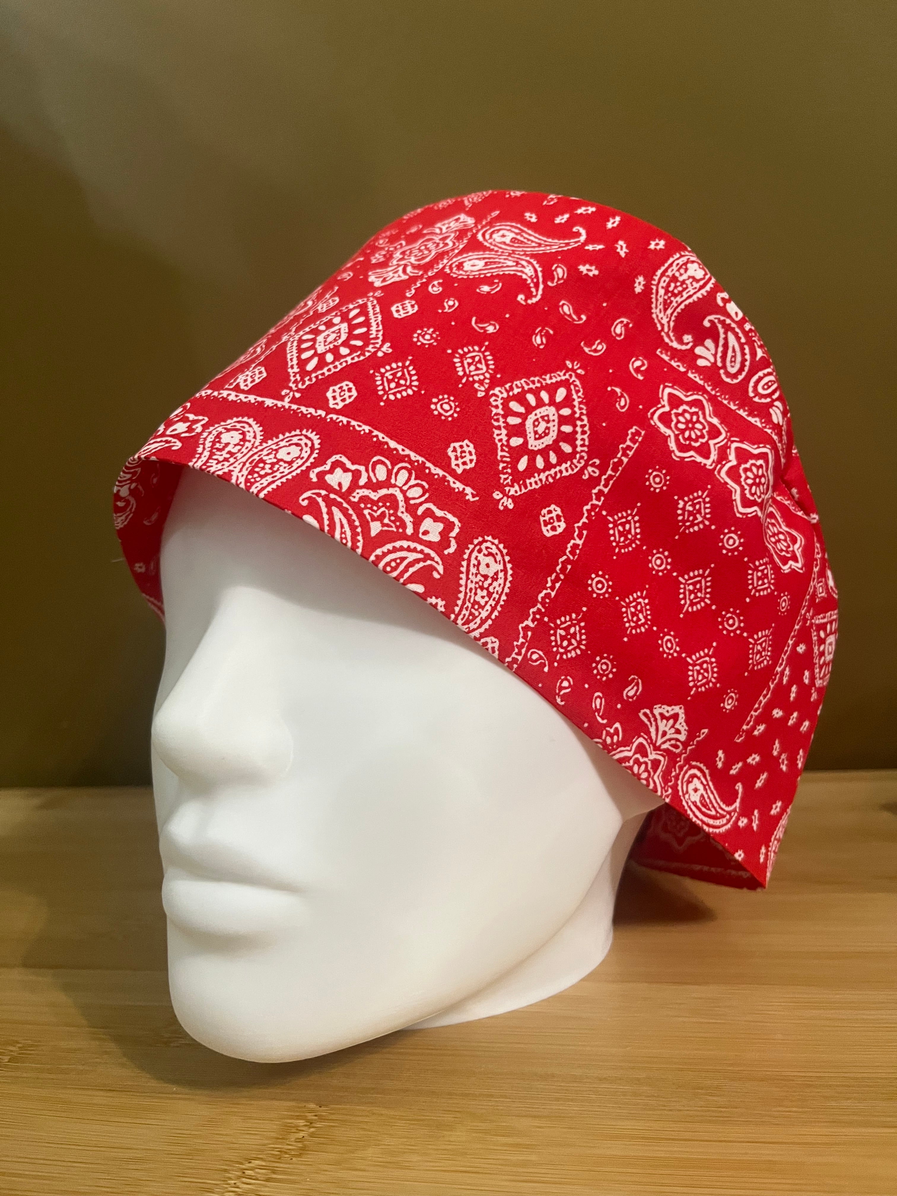 Calot bandana rouge