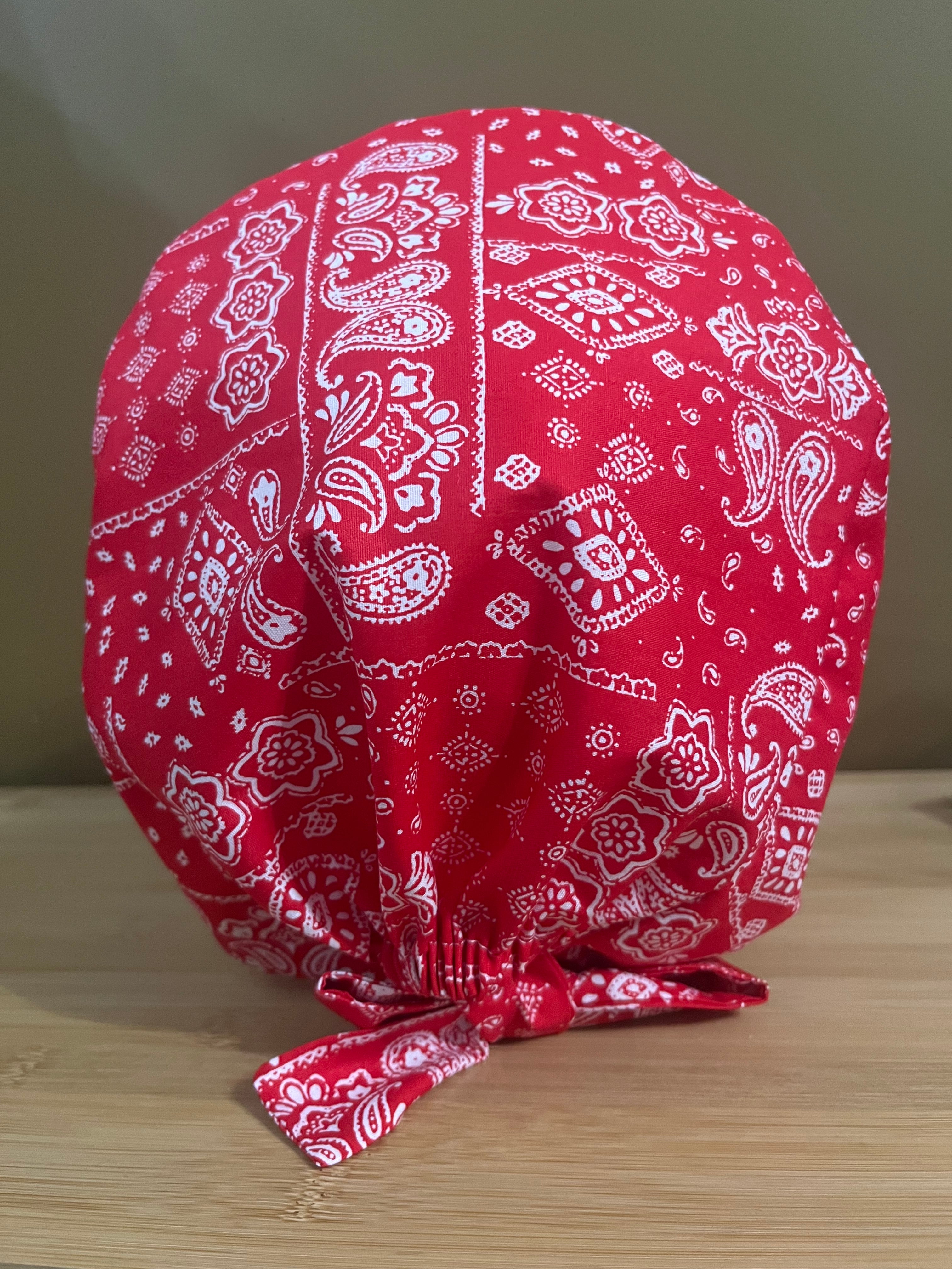 Calot bandana rouge